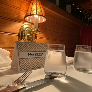 Anniversary dinner tonight.