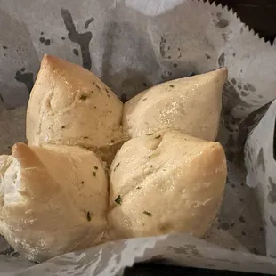2024 Garlic Bread Basket Crusty outside soft inside
