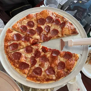 Halal Pepperoni Pizza