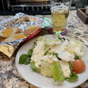 Blue cheese side salad