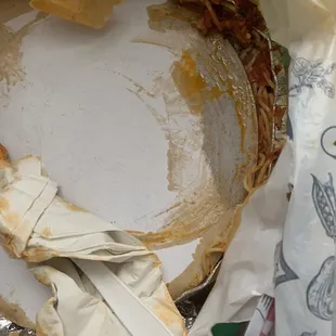 This is how my food came