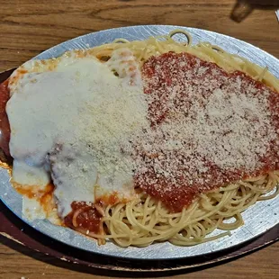 This is the eggplant parmesan.