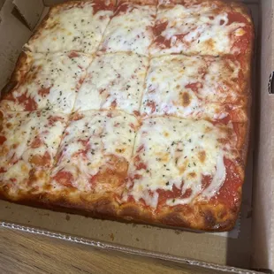 Sicilian pizza