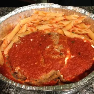 Chicken Parmesan with Pasta