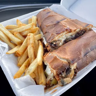BBQ Philly Steak Sandwich