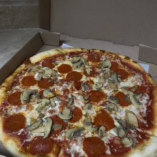 pizza, food