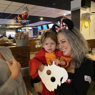 Minnie and the cutest lobster evet