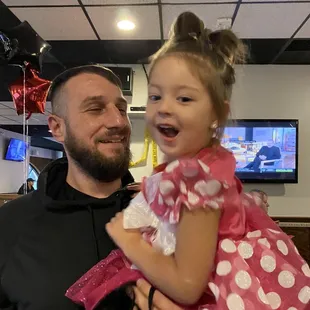 Birthday girl and Alex