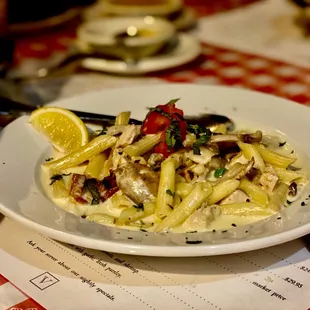 1/3 portion of Chicken Carbonara