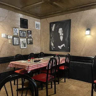 The owner has big pictures of her family up on the wall. It&apos;s really great.