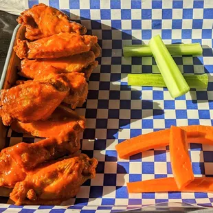 Buffalo wings.