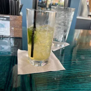 Craig-arita. Top notch! I highly recommend stopping by here. Great cocktails...next time we will come hungry to try the cuban.