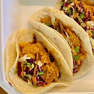 Vegan Plantain Taco Vegan 🌱. Our family favorite nutritious Vegan plantain taco is filled with unique tropical flavor