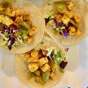 Indo-Mex Paneer Taco Our must try Indo-mex fusion delicious paneer tacos with housmade special sauces