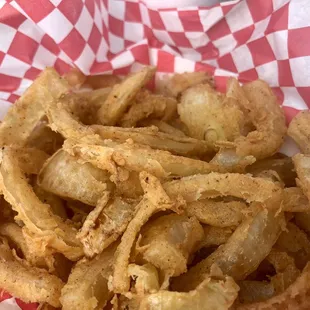Onion straws