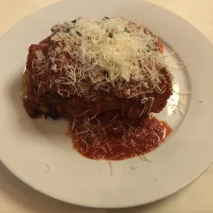 One pound lasagna