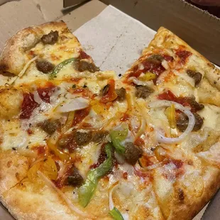 New Yorker pizza