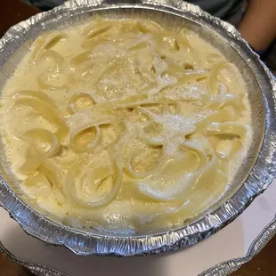 Fettuccini Alfredo was delicious!