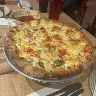 pizza, food