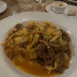 Pappardelle al Ragu di Costolette Corte