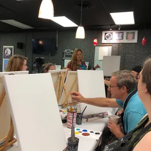 Group painting classes start at $28