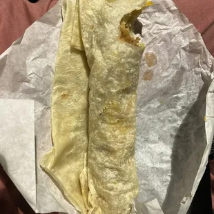 Breakfast burrito.