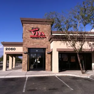 On the northeast corner of River &amp; La Cholla.