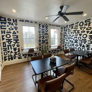 Upstairs looking front