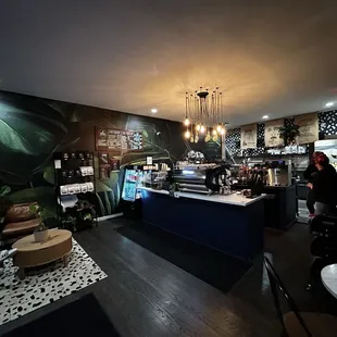 sushi and sashimi, interior