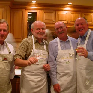 Chevron Executives enjoying their class.