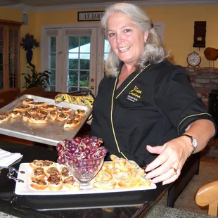 Lots of fun Appetizers for a Private event, pool party!