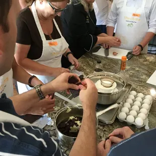 Making Molten Lava Cakes