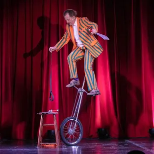 As seen on The Gong Show Jim Mackenzie - Comedian With Mad Skills will blow your minds this Saturday night at Cirque du Burlesque!