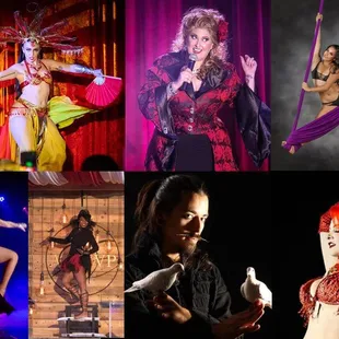 Some of our cast highlights from the award-winning Cirque du Burlesque!