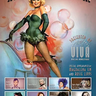 Kick off the new year with us on Jan 5th! We're celebrating booze and the Nude Year with the best in classic burlesque!