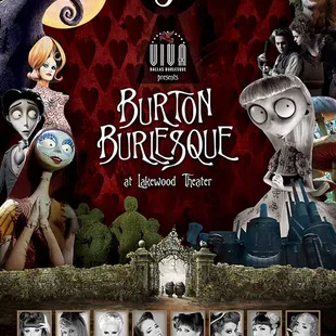 Join us Fri. Oct. 3 for our biggest show of the year! Burton Burlesque!
