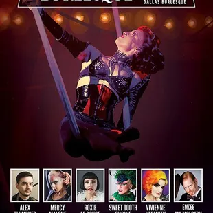 The ever popular Cirque du Burlesque returns next Saturday! Come down and join the circus Aug 17th!