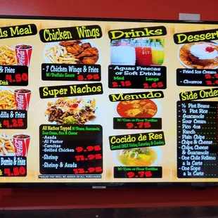 Menu 4/15/21