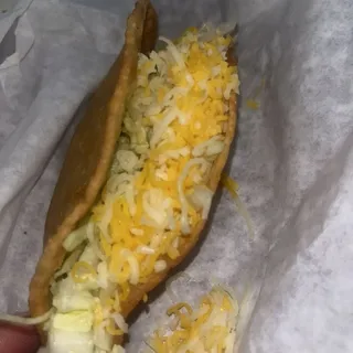 11. 2 Crunchy Chicken Tacos Combo