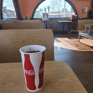 Simple picture showing clean tables. August 23, 2022