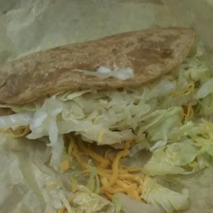 Beef taco