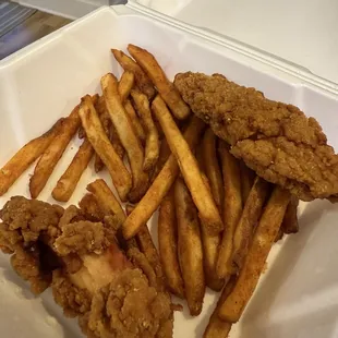 Kids Chicken Fingers and Fries