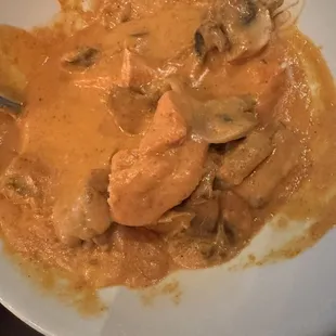 Chicken tikka mughlai