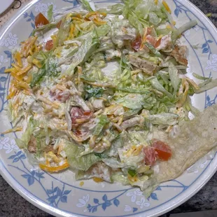 Does this look like a taco salad to you?