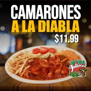 Camarones a la diabla