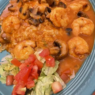 Shrimp and rice