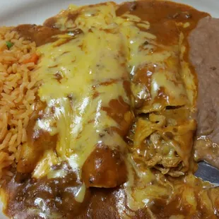 Best shredded chicken enchiladas around !