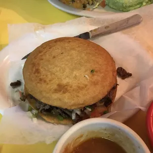 Beef gordita