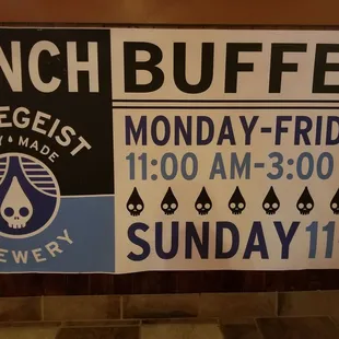 Lunch buffet