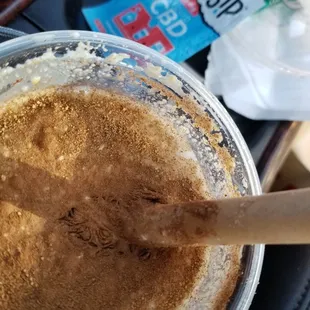 Banana pie smoothie n a boost